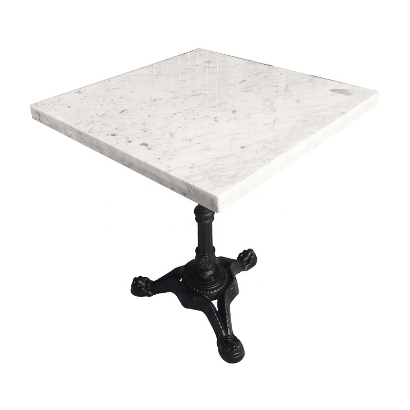 Round or square marble top met - Coffee Or Tea Please ulasan dan harga