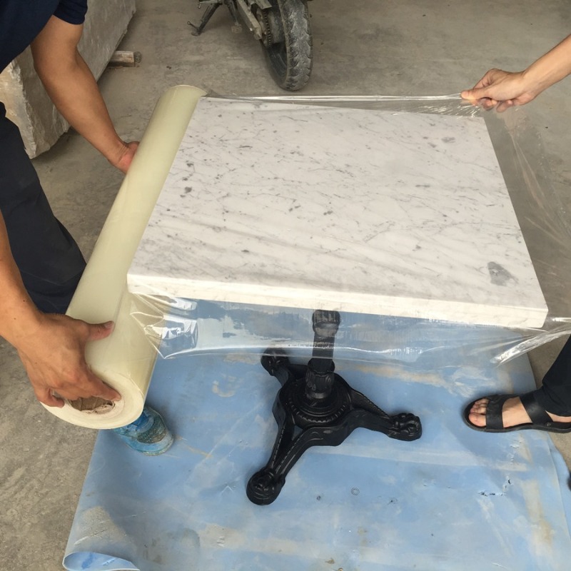 Round or square marble top met - Coffee Or Tea Please ulasan dan harga