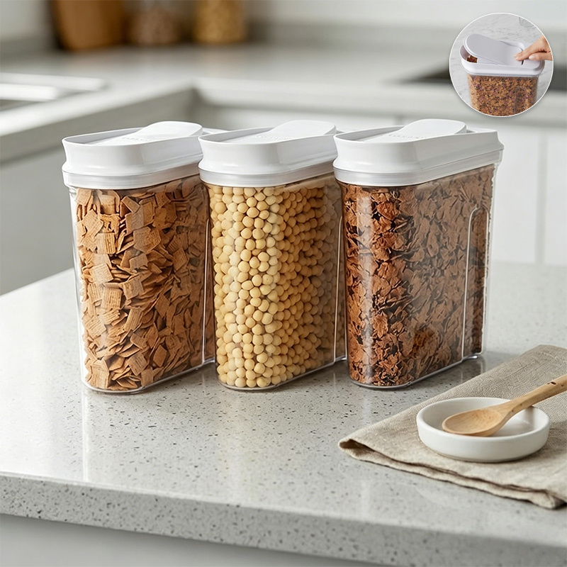 Airtight Food Storage Containe - Coffee Tea Sugar Canister Set ulasan dan harga