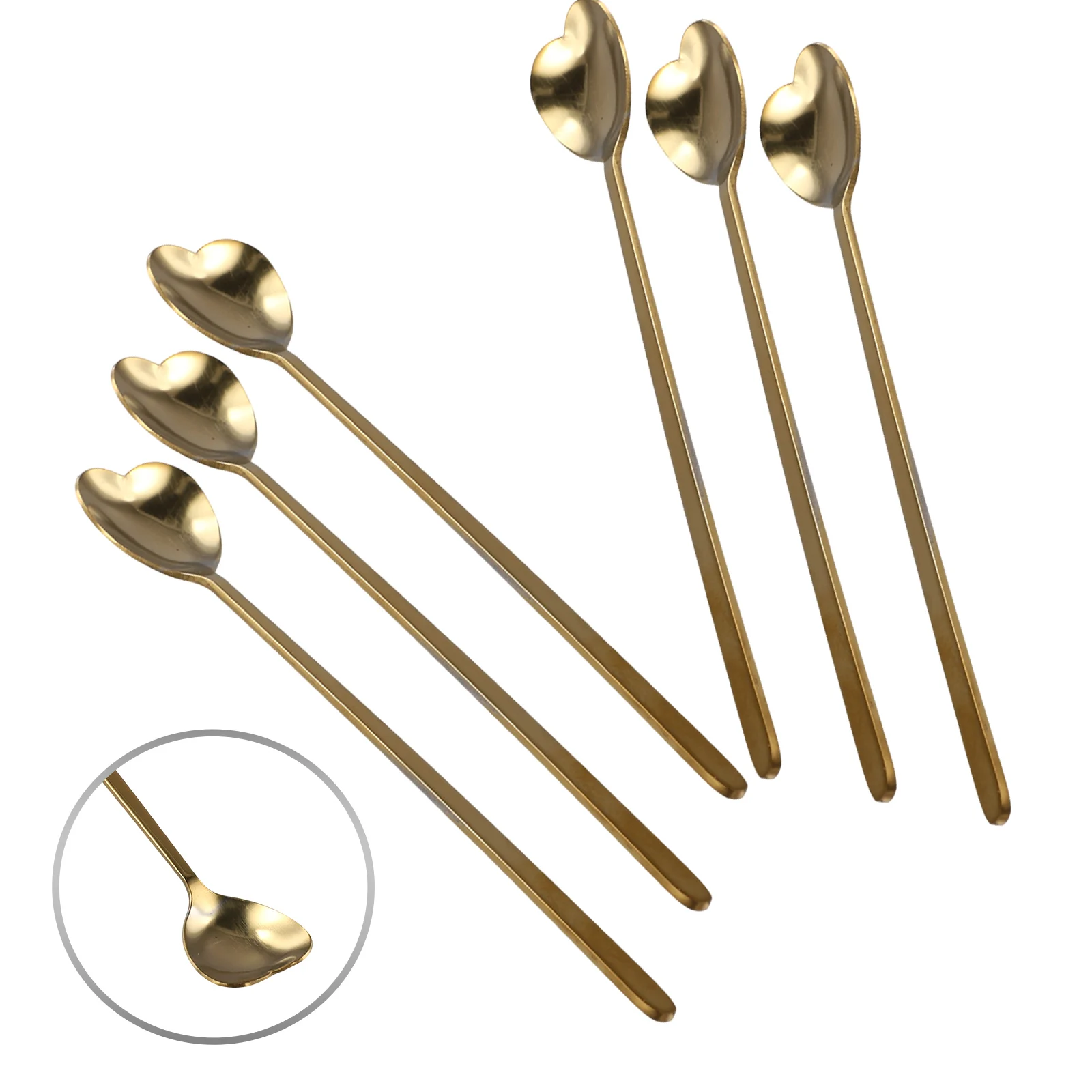 Comfortable Grip Tea Spoon Set - Coffee Or Tea Please ulasan dan harga